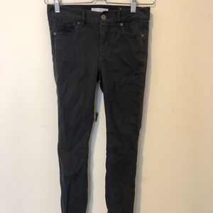 Ann Taylor LOFT gray petite legging skinny jeans